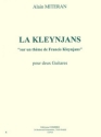 MITERAN Alain La Kleynjans sur un thme de Francis Kleynjans 2 guitares Partition