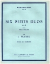 6 Petits Duos op.48 pour 2 violons partition
