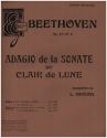 Adagio de la Sonate op.27,2 du Clair de lune pour violoncelle et piano