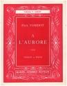 A l'aurore pour violon et piano
