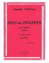 Solo de concerto r majeur pour violon et piano parties