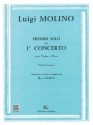 MOLINO Luigi Solo n1 du concerto n1 violon et piano Partition