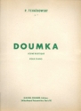 Doumka op.59 pour piano