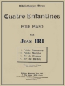 IRI Jean Enfantines (4) Petite marche piano Partition