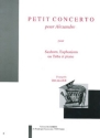 THUILLIER Franois Petit concerto pour Alexandre saxhorn ou euphonium et piano Partition