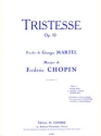 Tristesse op.10,3 pour chant et piano