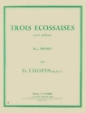 CHOPIN Frdric Ecossaises (3) Op.72 n3 piano Partition