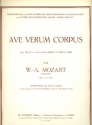 Ave verum corpus pour choeur mixte, quatuor  cordes et orgue partition