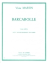 MARTIN Victor Barcarolle flte et piano Partition
