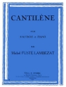 FUSTE-LAMBEZAT Michel Cantilne hautbois et piano Partition