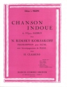 RIMSKY-KORSAKOV Nicola Chanson hindoue de l'opra Sadko flte et piano Partition