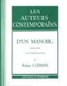 CLERISSE Robert D'un manoir flte et piano Partition
