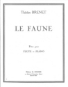 BRENET Thrse Le Faune flte et piano Partition