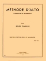 CLASSENS Henri Mthode d'alto (lmentaire et progressive) alto Partition