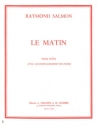 SALMON Raymond Le Matin flte et piano Partition