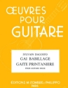 DAGOSTO Sylvain Gai babillage - Gait printanire guitare Partition