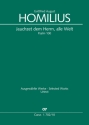 Homilius, Gottfried August Jauchzet dem Herrn, alle Welt mit Bc Partitur