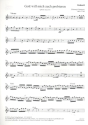 Gott will mich auch probieren GWV1121/14 fr gem Chor und Orchester Violine 2