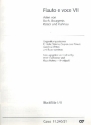 Flauto e voce VII fr Gesang (hoch), 2 Blockflten und Bc Blockflte I/II
