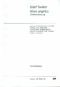 Missa angelica fr Sopran (Tenor), gem Chor und Orchester Kontrabass