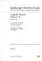 Missa A-Dur fr Soli, gem Chor, 2 Violinen und Bc (3 Posaunen ad lib.) Orgel