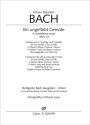 Bach, Johann Sebastian Ein ungefrbt Gemte Soli SATB, Coro SATB, 2 Ob/2 Obda, Tr, 2 Vl, Va, Bc Chorpartitur