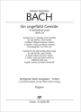 Bach, Johann Sebastian Ein ungefrbt Gemte Soli SATB, Coro SATB, 2 Ob/2 Obda, Tr, 2 Vl, Va, Bc Orgel