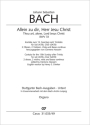 Allein zu dir, Herr Jesu Christ BWV33 fr ATB Soli, gem Chor, 2 Oboen, 2 Violinen, Viola und Bc Orgel