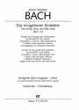 Das neugeborne Kindelein Kantate Nr.122 BWV122 Violoncello/Kontrabass