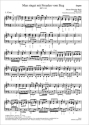 Bach, Johann Sebastian Man singet mit Freuden vom Sieg Soli SATB, Coro SATB, 3 Ob, Fg, 3 Tr, Timp, 2 Vl, Va, Bc Orgel