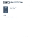 Ser Trost mein Jesus kmmt Kantate Nr.151 BWV151 Harmoniestimmen