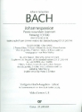 Johannespassion BWV245 (Fassung 1 von1724) fr Soli, gem Chor und Orchester Viola d'amore 1 und 2