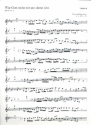Wr Gott nicht mit uns diese Zeit BuxWV102 fr gem Chor, 2 Violinen und Bc Violine 2