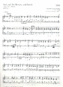 Auf auf ihr Herzen seid bereit HoWVII.7 fr Soli, gem Chor, 2 Oboen, 2 Violinen, Viola, Bc Orgel