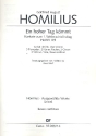 Ein hoher Tag kmmt HoWVII.9 fr Soli, gem Chor und Orchester Violoncello/Kontrabass