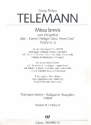 Missa brevis ber Komm Heiliger Geist Herre Gott TVWV9:10 fr gem Chor und Instrumente Violine 2