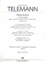 Missa brevis ber Komm Heiliger Geist Herre Gott TVWV9:10 fr gem Chor und Instrumente Violoncello/Kontrabass