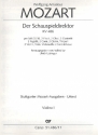 Der Schauspieldirektor KV486 fr Soli und Orchester Violine 1