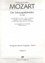 Der Schauspieldirektor KV486 fr Soli und Orchester Violine 2