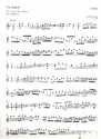Te Deum Hob.23C:2 fr gem Chor, Blser, Pauken, Streicher und Bc Violine 1