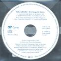 3 Songs fr Kinder  CD (Gesamtaufnahme und Playbacks)
