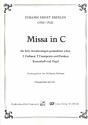 Missa in C fr Soli, gem Chor und Orchester Chorpartitur mit Soli
