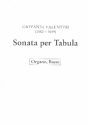 Sonata per Tabula fr 3 Blockflten (SSA), 3 Violinen, 2 Violen und Bc Orgel (Basso continuo)