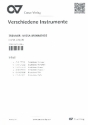 Missa Brixinensis fr gem Chor und Orgel (Instrumente ad lib) Stimmensatz