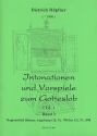 Intonationen und Vorspiele zum Gotteslob Band 3 - Regionalteil Bistum Augsburg    fr Orgel