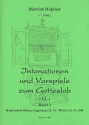 Intonationen und Vorspiele zum Gotteslob Band 3 - Regionalteil Bistum Augsburg    fr Orgel