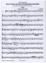 2 Arien aus dem Weihnachtsoratorium fr Alt, Oboe (Flte), Violine und Bc Violine
