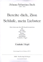 2 Arien aus dem Weihnachtsoratorium fr Alt, Oboe (Flte), Violine und Bc Cembalo/Orgel/Basso continuo