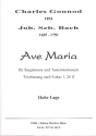 Ave Maria  fr Gesang (hoch) und Tasteninstrument Partitur