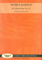 Musica Marsch op.21 for concert band score in bb and parts